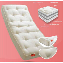 Worcester 6Ft Super King Size Pocket Sprung Mattress - (180Cm) - thumbnail 5