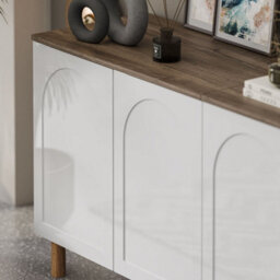 Decorotika Bohem 180 Cm Side Board White Walnut - thumbnail 4