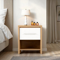 Seconique Seville Bedroom Set In Oak And White Sheen Finish. - thumbnail 4