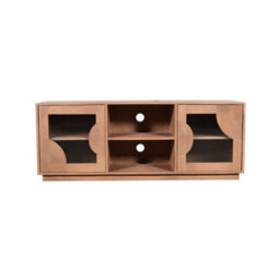 Buttercup Farm Indus Tv Cabinet - Solid Wood - L40 X W145 X H56 Cm - Brown