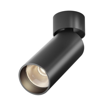 Luminosa Lighting Luminosa Focus Led Single Spotlight Dimmable Black 3000K 900Lm - image 1