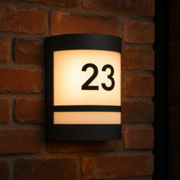 CGC Lighting Cgc Kala Black Stainless Steel Curved Outdoor Garden Wall Light - thumbnail 2