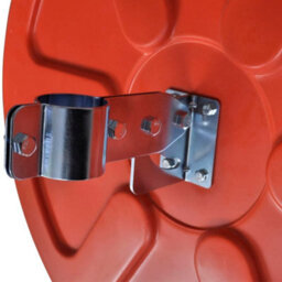 Vidaxl Convex Traffic Mirror Pc Plastic Orange 60 Cm - thumbnail 5