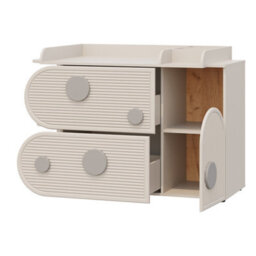 Heze Furniture Ping 1D2S Sideboard With Changing Station - Cashmere - thumbnail 5