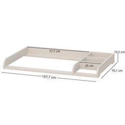 Heze Furniture Ping 1D2S Sideboard With Changing Station - Cashmere - thumbnail 7