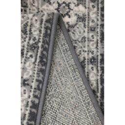 Melrose Colorama Medallion Pattern Grey Traditional Large Indoor Area Rug 160/230Cm - thumbnail 3