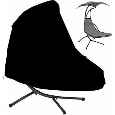 Oxford Fabric Hanging Chaise Lounge Cover For Garden Swing, Veranda, Lawn, Furniture Protection. - image 1