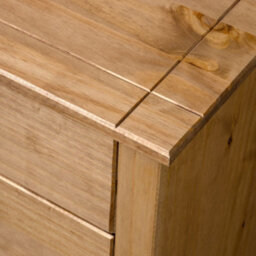 Vidaxl Side Cabinet 80X40X73 Cm Pine Panama Range - thumbnail 5