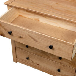 Vidaxl Side Cabinet 80X40X73 Cm Pine Panama Range - thumbnail 4