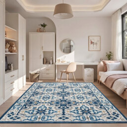 Moonlight Bedding Living Room Rugs Washable Area Rugs Non-Slip Low Pile Printed Rugs (Luna, 200X290Cm) - thumbnail 4