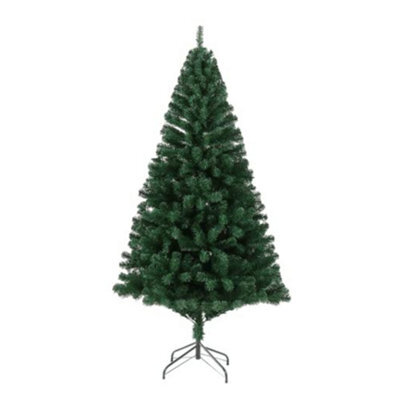 Evre Artificial Christmas Tree 6Ft 180Cm Extra Bushy 800 Tips Strong Metal Stand - 4/5/6/7/8 Ft Available - image 1