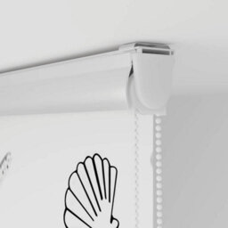 Berkfield Shower Roller Blind With Cassette 130X240 Cm Fabric Width 126 Cm - thumbnail 9