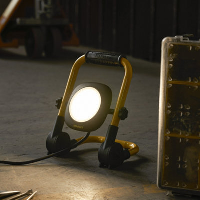 Litecraft Stanley Yellow And Black Led Portable Outdoor Folding Work Light - image 1