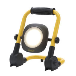Litecraft Stanley Yellow And Black Led Portable Outdoor Folding Work Light - thumbnail 2