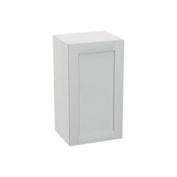 GoodHome Ashmead Matt Dove Grey Wall Kitchen Cabinet (W) 400mm (H)720mm - thumbnail 1