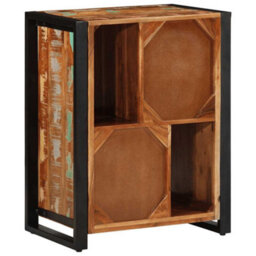 Berkfield Sideboard Multicolour 55X35X70 Cm Solid Wood Reclaimed - thumbnail 7