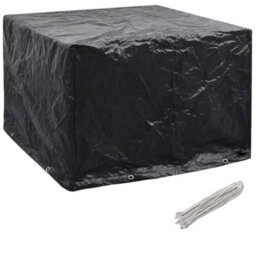 Walplus Outdoor Garden Furniture Covers 2 Pcs 8 Eyelets 122X112X98 Cm - thumbnail 3