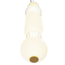 Luminosa Lighting Luminosa Maytoni Collar Ii Modern Slim Pendant Ceiling Light Gold Integrated Led 3000K - thumbnail 4