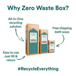 TerraCycle 140L Recycling Box Old Christmas Decorations Halloween Party Supplies Eco Friendly Waste Disposal Free Delivery And Collection - thumbnail 3