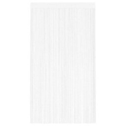 Berkfield String Curtains 2 Pcs 140X250 Cm White - thumbnail 4