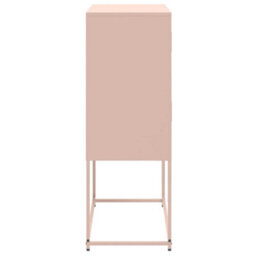 Berkfield Sideboard Pink 68.5X38.5X107 Cm Steel - thumbnail 7