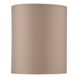 DAR Suelita Taupe Cotton Cylinder Shade 18.5Cm - thumbnail 2