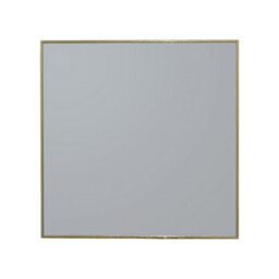 Showerdrape Paddington Brushed Gold Framed Square Mirror 45X45Cm - thumbnail 5