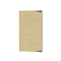Living And Home Water Based Painted Wooden Garden Gate With Door Latch 90Cm X 180Cm - thumbnail 4