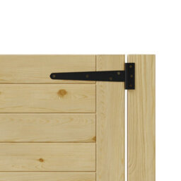 Living And Home Water Based Painted Wooden Garden Gate With Door Latch 90Cm X 180Cm - thumbnail 5