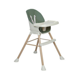 Dekko 6-In-1 High Chair Adjustable Feeding Seat With Removable Tray Green - thumbnail 3