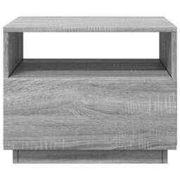 Berkfield Coffee Table With Led Lights Grey Sonoma 50X49X40 Cm - thumbnail 7