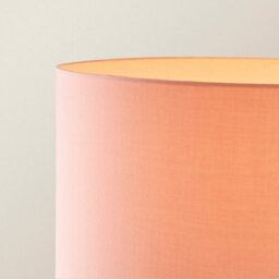 Valuelights Charles Chrome Floor Lamp With Blush Drum Shade - thumbnail 3