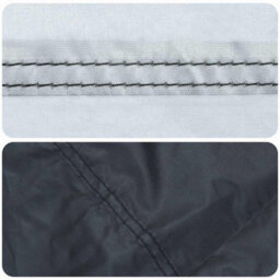 Walplus Outdoor Furniture Cover Black 135 X 135 X 90 Cm 210D Fabric - thumbnail 7