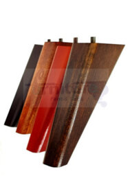 L&F 4X Solid Wooden Feet 150mm High Replacement Furniture Legs Sofas Chairs Stools M8 Antique Brown - thumbnail 9