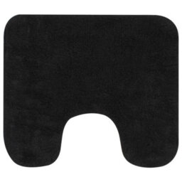 Walplus Bathroom Mat Set 3 Pieces Fabric Anthracite - thumbnail 3