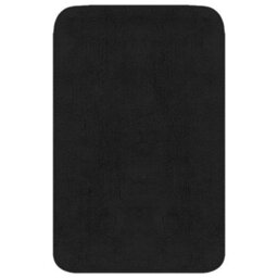 Walplus Bathroom Mat Set 3 Pieces Fabric Anthracite - thumbnail 2