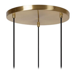 Lucide Alicent Pendant Light Diameter 35Cm 3Xe27 - Matt Gold, Brass - thumbnail 5