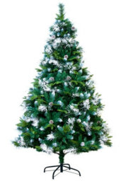 Christmas Tree World The 8Ft/240Cm Snowy Scots Pine Christmas Tree - thumbnail 9