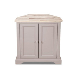 Statement Furniture Florence Corner Sideboard With Cupboard - Truffle - thumbnail 3