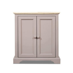 Statement Furniture Florence Corner Sideboard With Cupboard - Truffle - thumbnail 8