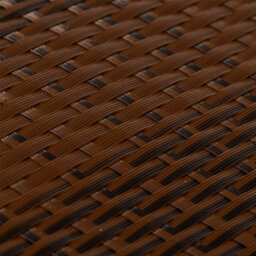 Berkfield Balcony Screen Brown And Black 300X80 Cm Poly Rattan - thumbnail 6