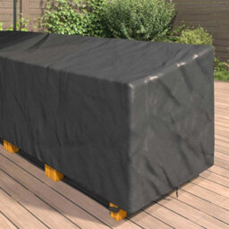 Walplus Outdoor Furniture Cover Black 286 X 222 X 80 Cm 420D Fabric - thumbnail 4