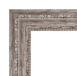 16X16 Walnut Ornate Picture Frame (40.6 X 40.6Cm) Poster, Photo, Artwork, Gallery Wall Or Print - thumbnail 4