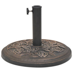 Walplus Parasol Base Resin Round Bronze 9 Kg - thumbnail 3
