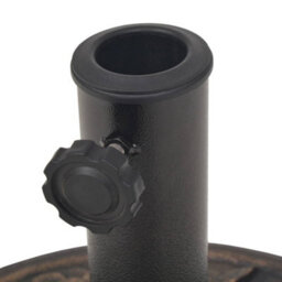 Walplus Parasol Base Resin Round Bronze 9 Kg - thumbnail 6