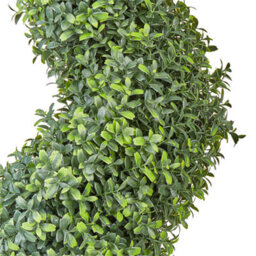 Beliani 98 Cm Artificial Spiral Tree Green - Indoor Outdoor Decorative Plant - thumbnail 4