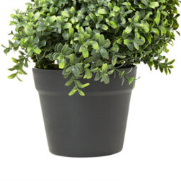 Beliani 98 Cm Artificial Spiral Tree Green - Indoor Outdoor Decorative Plant - thumbnail 5