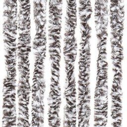 Vidaxl Insect Curtain Brown And Beige 90X220 Cm Chenille - thumbnail 6