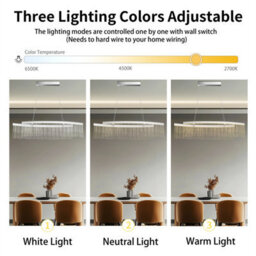 Vrygle 110Cm Long Aluminum Tassel Chain Chandelier Led Double Strip Art Ceiling Light Modern Lamp - thumbnail 3