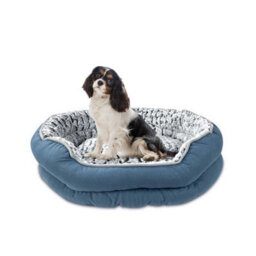 Crystals Luxury Washable Pet Bed Soft Cushion For Dogs & Cats, Warm Basket In S, M, L Sizes - thumbnail 2